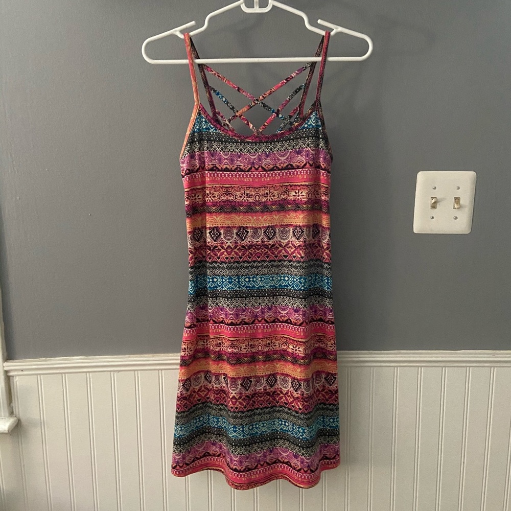 Xhilaration Multi Colored Sun Dress